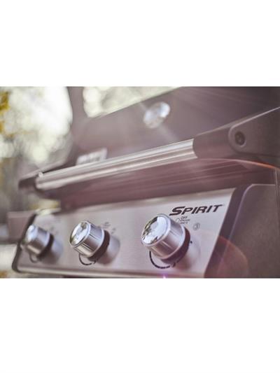 Weber Spirit E-315 GBS Gazlı Barbekü – 3 Brülör | GBS Döküm Izgara | Çift Yan Raf