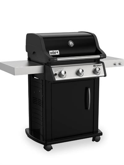 Weber Spirit E-315 GBS Gazlı Barbekü – 3 Brülör | GBS Döküm Izgara | Çift Yan Raf