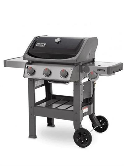 Weber Spirit II E-320 GBS Gazlı Barbekü – 3 Brülör | XL Sear Zone | 3,5 kW Yan Ocak