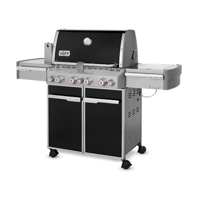 Weber Summit® E-470 Paslanmaz Çelik Gazlı Barbekü – 4 Brülör + Sear / Tütsü / Rotisserie