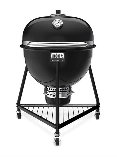 Weber Summit® Kamado E6 Kömürlü Barbekü – Ø 61 cm | Gazsız çift cidarlı çelik kazan
