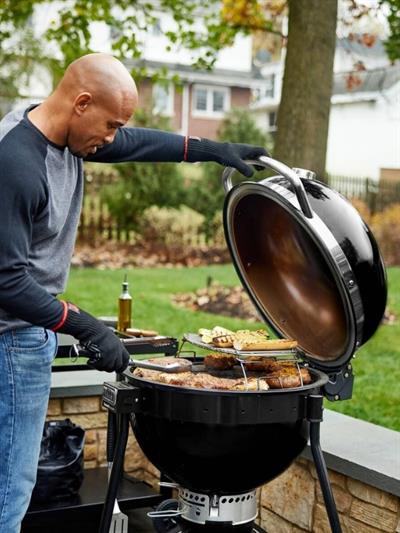 Weber Summit® Kamado E6 Kömürlü Barbekü – Ø 61 cm | Gazsız çift cidarlı çelik kazan