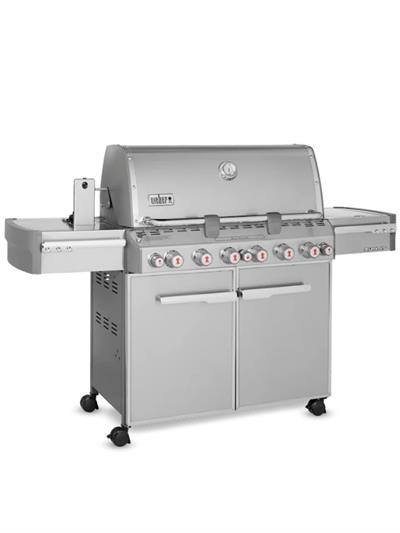 Weber Summit® S-670 Paslanmaz Çelik Gazlı Barbekü – 6 Brülör + Sear / Tütsü / Rotisserie