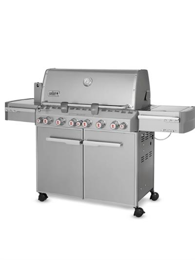 Weber Summit® S-670 Paslanmaz Çelik Gazlı Barbekü – 6 Brülör + Sear / Tütsü / Rotisserie