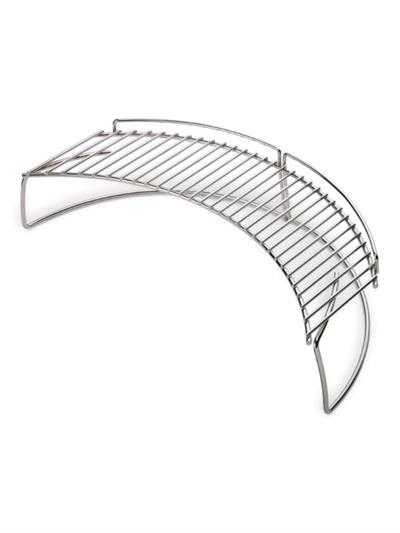 Weber Warming Rack 8417  Sıcak Bekletme Rafı– 57 cm Kömürlü Barbeküler İçin Plated Steel | Eşit Isıda Isıtma & Tost İşlevi | 57 cm Ketıllara Uyumlu