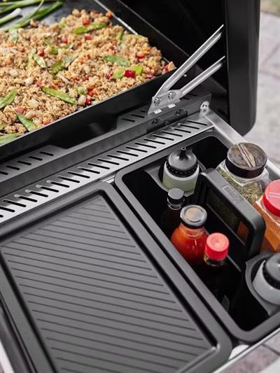 Weber Works Caddy with Tray Lid – Weber Works™ Snap-On Hazırlık Kutusu ve Tepsi Kapak (Model: 3400128)
