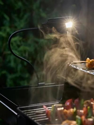 Weber Works Esnek LED Aydınlatma – Snap‑On Grille Işığı (Model: 3400518)