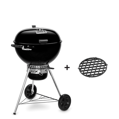 Weber Master-Touch GBS Premium E-5775 57 cm Kömürlü Barbekü Gurme Izgara · Düşük-Yavaş Difüzör · One-Touch™ Temizlik