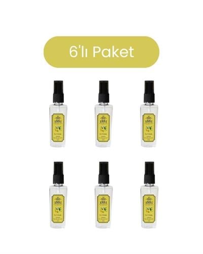 1881 Kolonya 50ml Sprey Le Citron Lemon 6'lı Paket