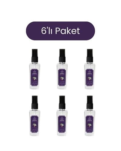1881 Kolonya 50ml Sprey Le Melange & Harmonie 6'lı Paket