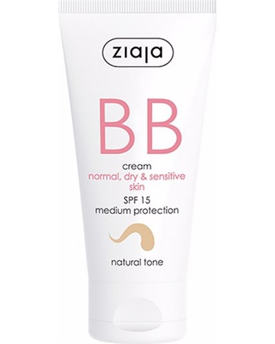 Zıaja BB Krem Normal, Kuru ve Hassas Ciltler İçin Doğal Ton SPF 15 50 ml