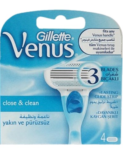 Gillette Venus Venus Kadın Yedek Tıraş Bıçağı 4 Adet