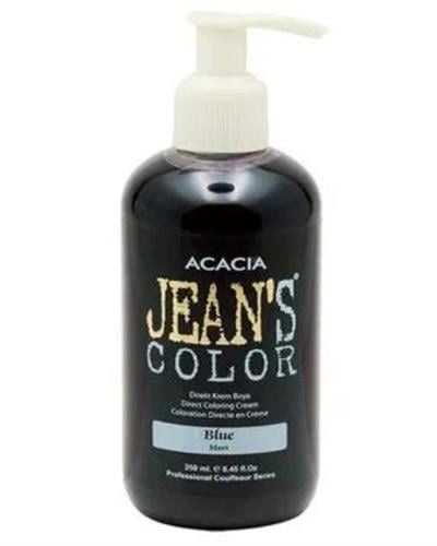 Acacia Jean's Color Mavi 250ml. Blue Amonyaksız Balyaj Renkli Saç Boyası