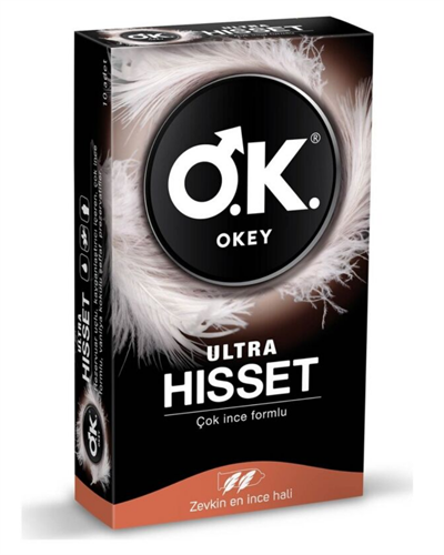 Okey Ultra Hisset Prezervatif 10 adet
