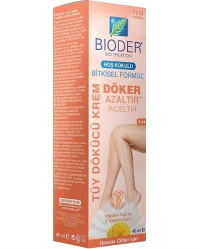 Bioder Tüy Dökücü Krem -hassas Cilt Papatya Özlü 40 ml Tüy Azaltıcı Etki