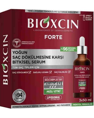 Bioxcin Forte Yoğun Saç Dökülmesine Karşı Bitkisel Serum 3x50ml