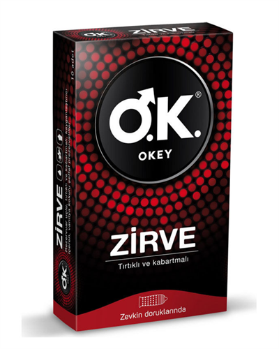 Okey Zirve Prezervatif 10 Adet