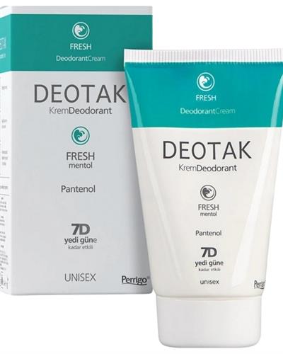 Deotak Krem Deodorant Fresh Mentol 35 ml