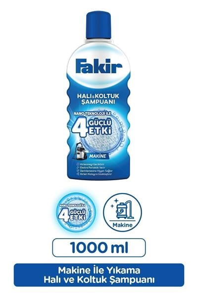 Fakir Makine Klasik Nano Teknolojili Halı Ve Koltuk Şampuanı 1000 ml