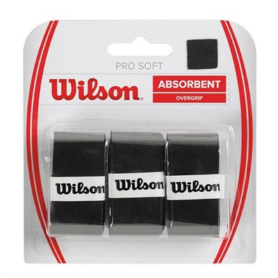 Wilson Pro Soft Absorbent Siyah Overgrip