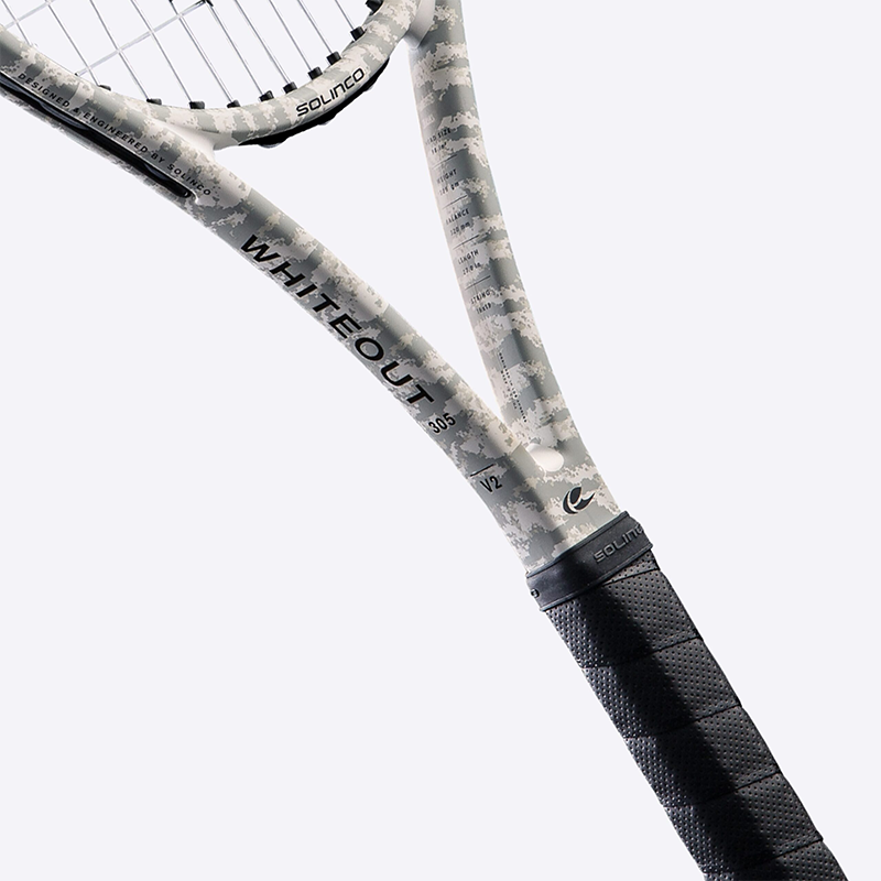 Solinco Whiteout V2 Camo Tenis Raketi - 305gr