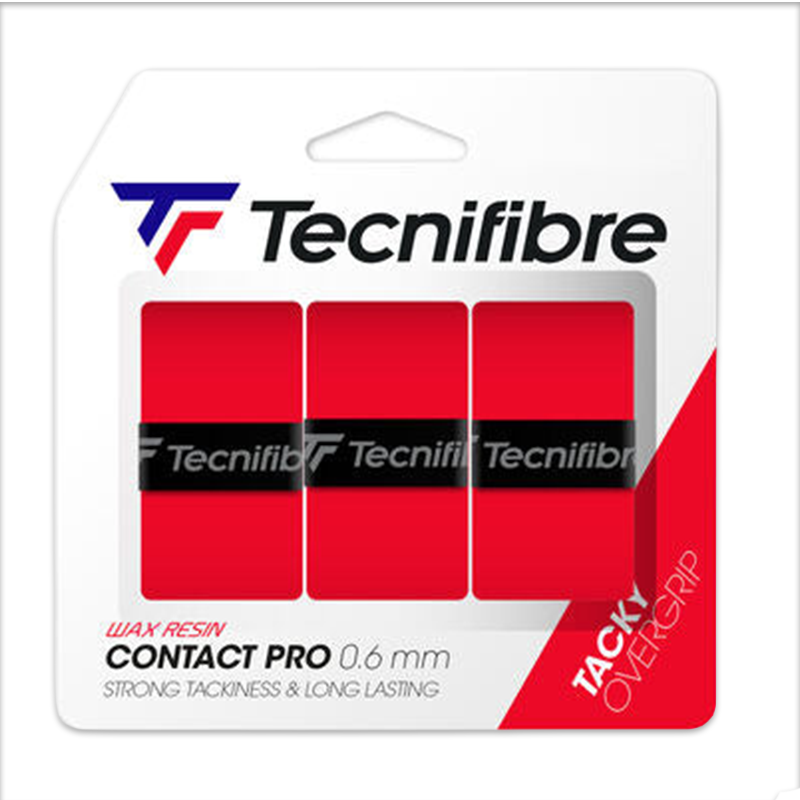TecnifibreTecnifibre Contact Pro 3'lü Overgrip Kırmızı