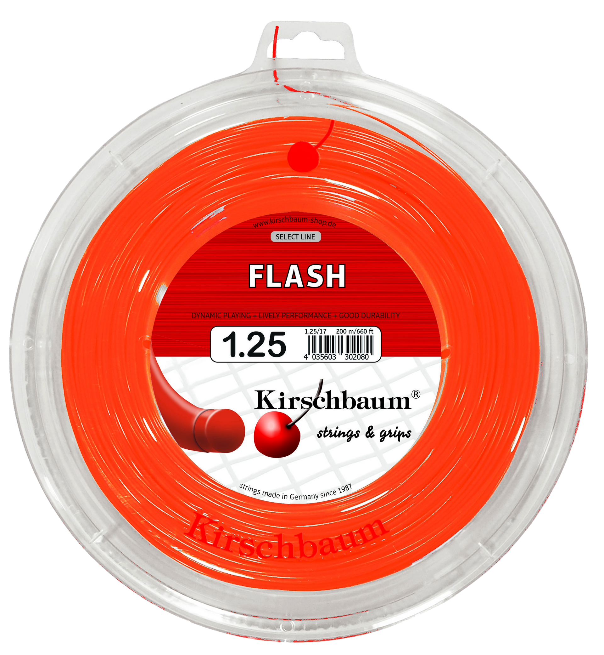 KirschbaumKirschbaum Cherry Flash Turuncu 1.25mm / 200m Rulo Kordaj