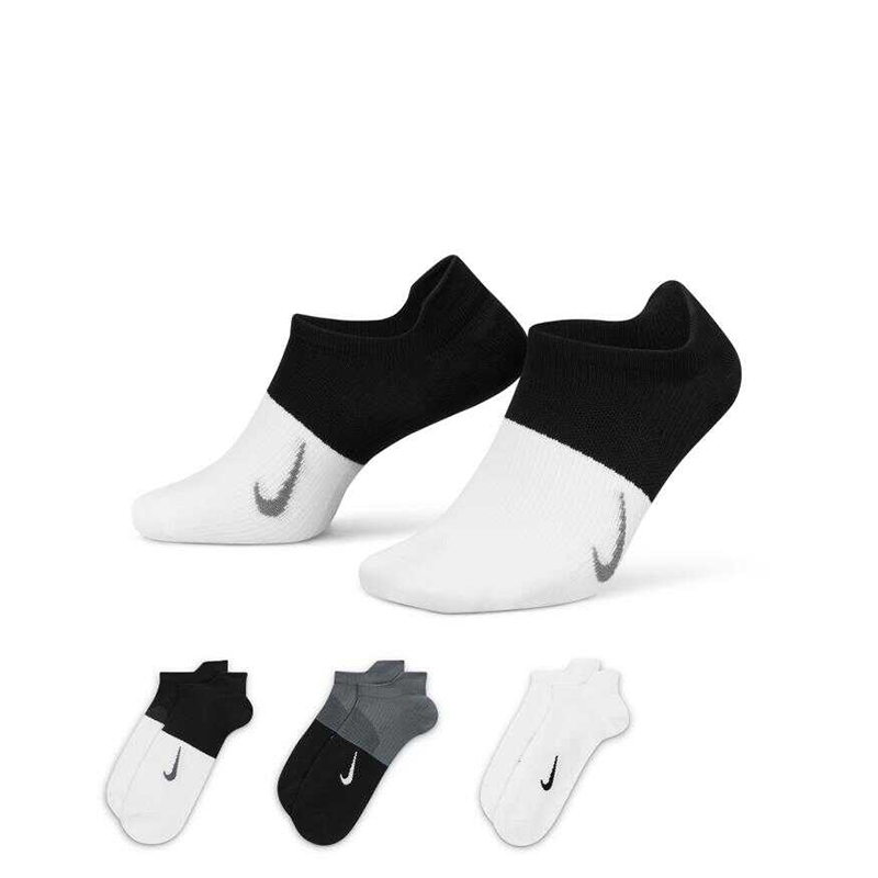 Nike Everyday Plus Lightweight No-Show Antreman Çorabı (3 Çift)
