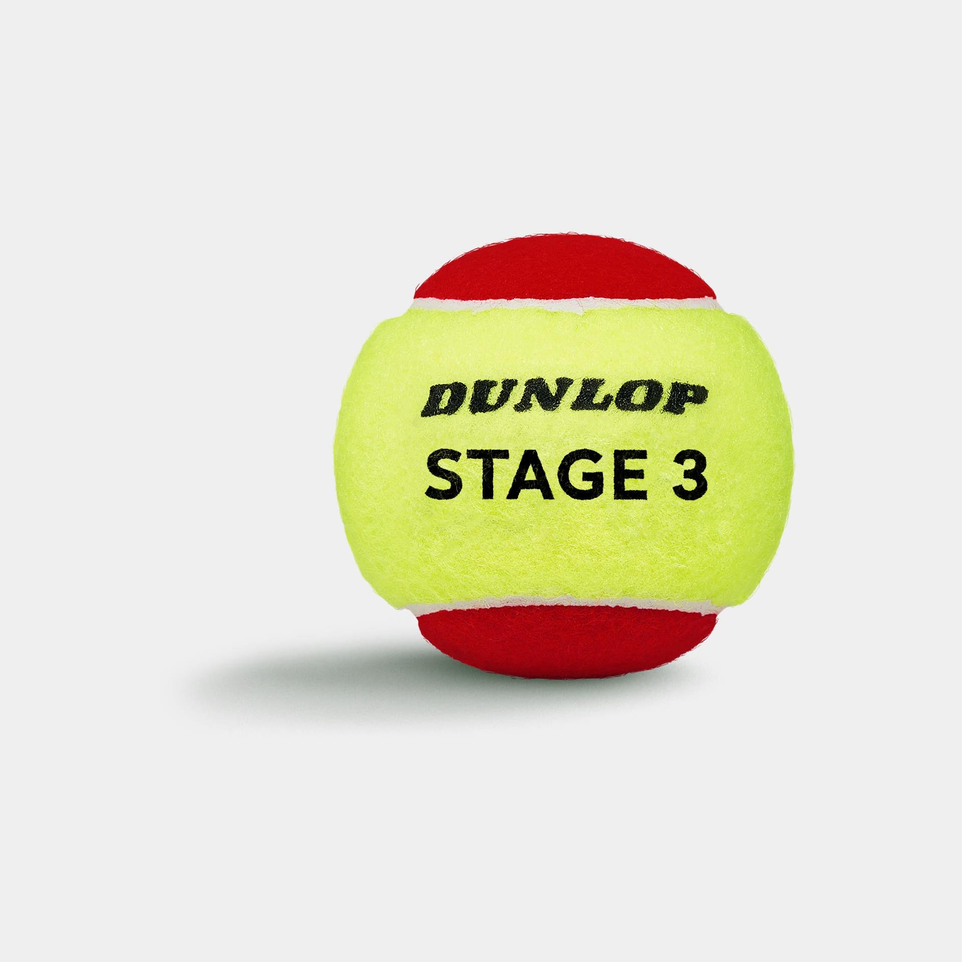 Dunlop Stage 3lü Kırmızı Tenis Topu