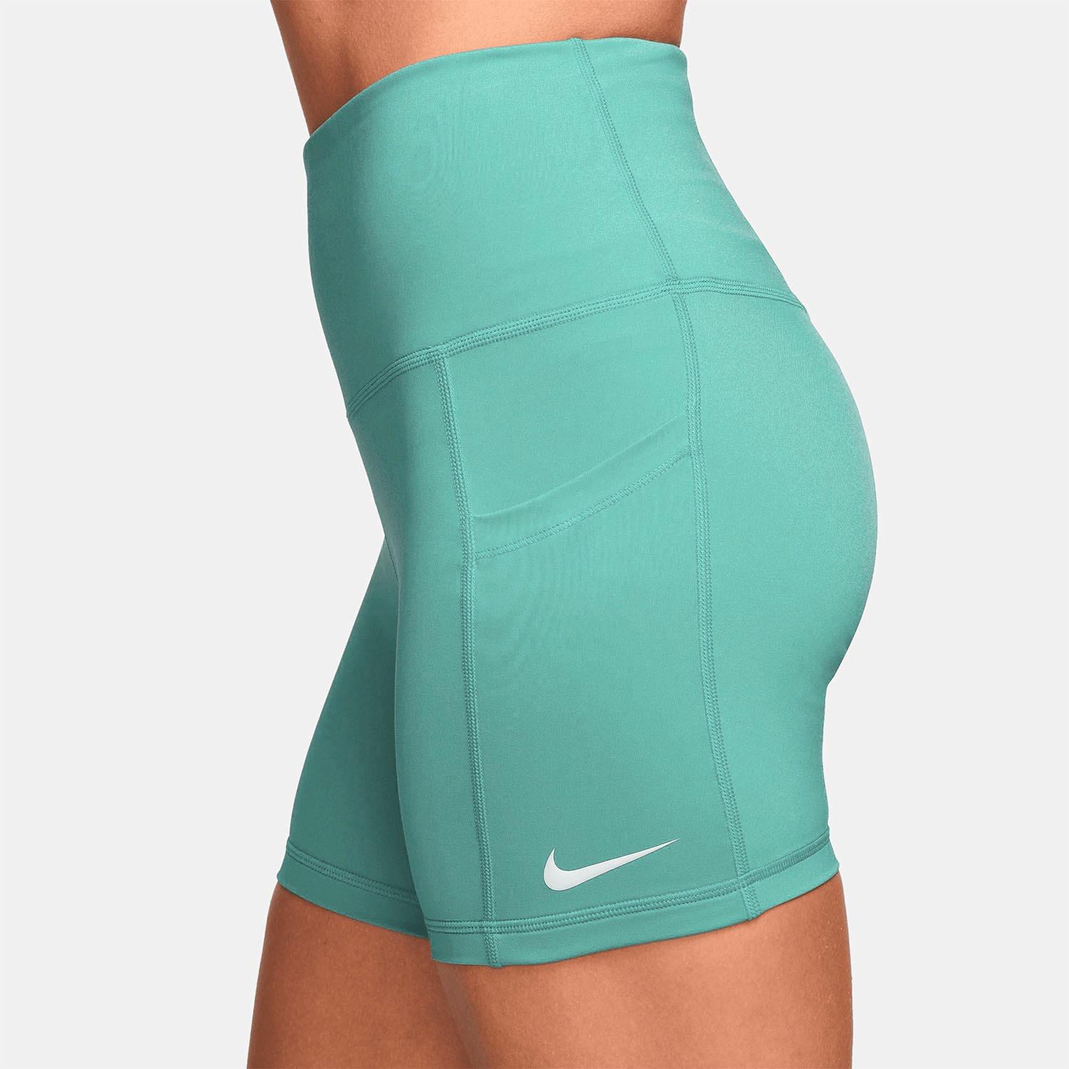NikeCourt Dri-FIT Yüksek Belli 4 Kadın Tenis Şortu