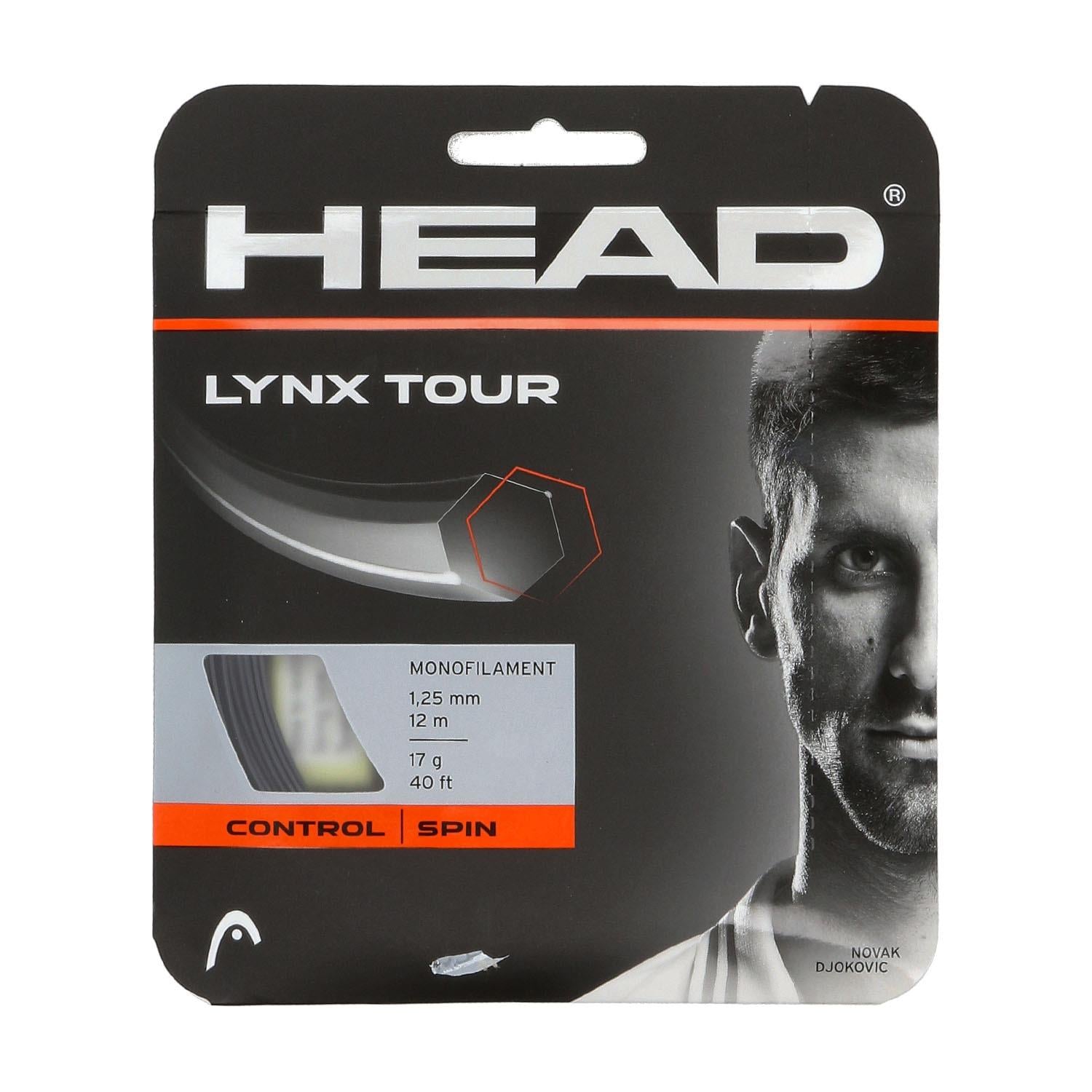 HeadHead Lynx Tour 1.25mm Tekli Kordaj Set (12 m) – Siyah