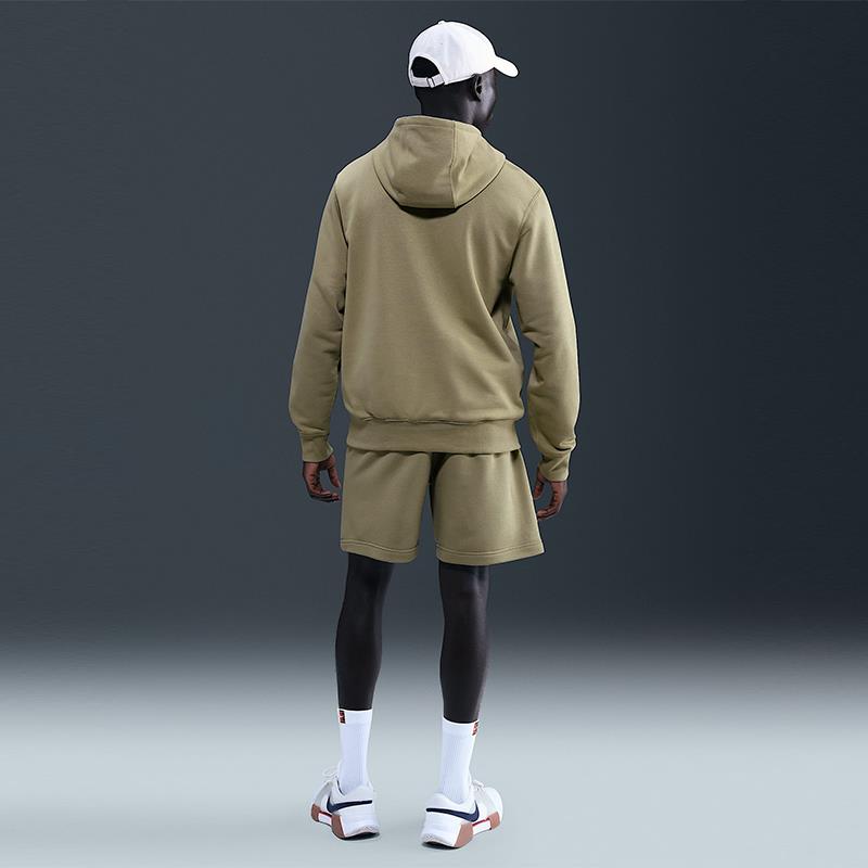 NikeCourt Heritage Dri-FIT French Terry Erkek Tenis Hoodie