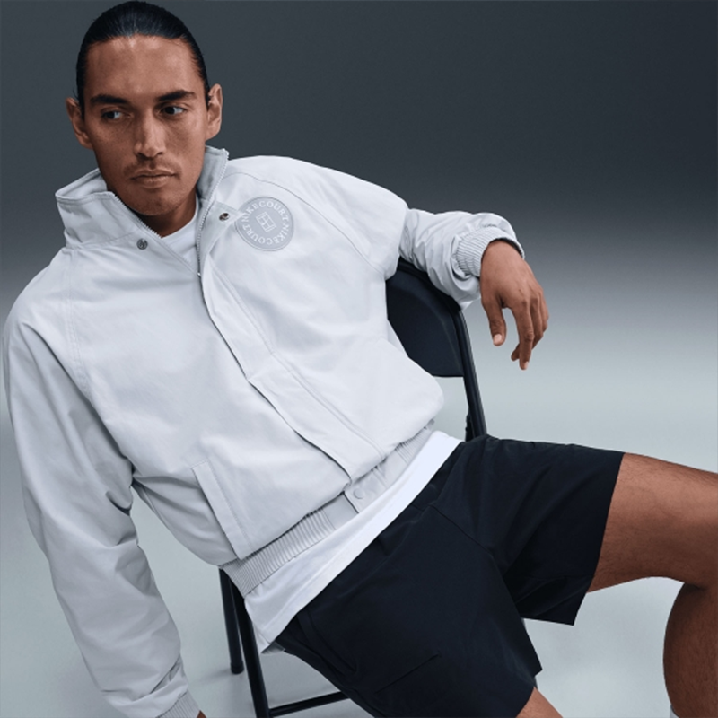 NikeCourt Heritage Erkek Tenis Ceketi