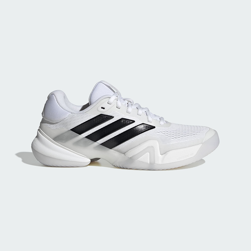 adidas Barricade 14 Kadın Tenis Ayakkabısı - Beyaz/Siyah