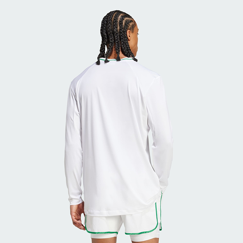 adidas Tennis Pro Climacool Erkek Uzun Kollu Tişört - Beyaz