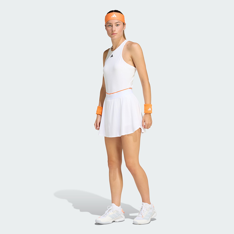 adidas Tennis Climacool Pro Kadın Tenis Eteği - Beyaz