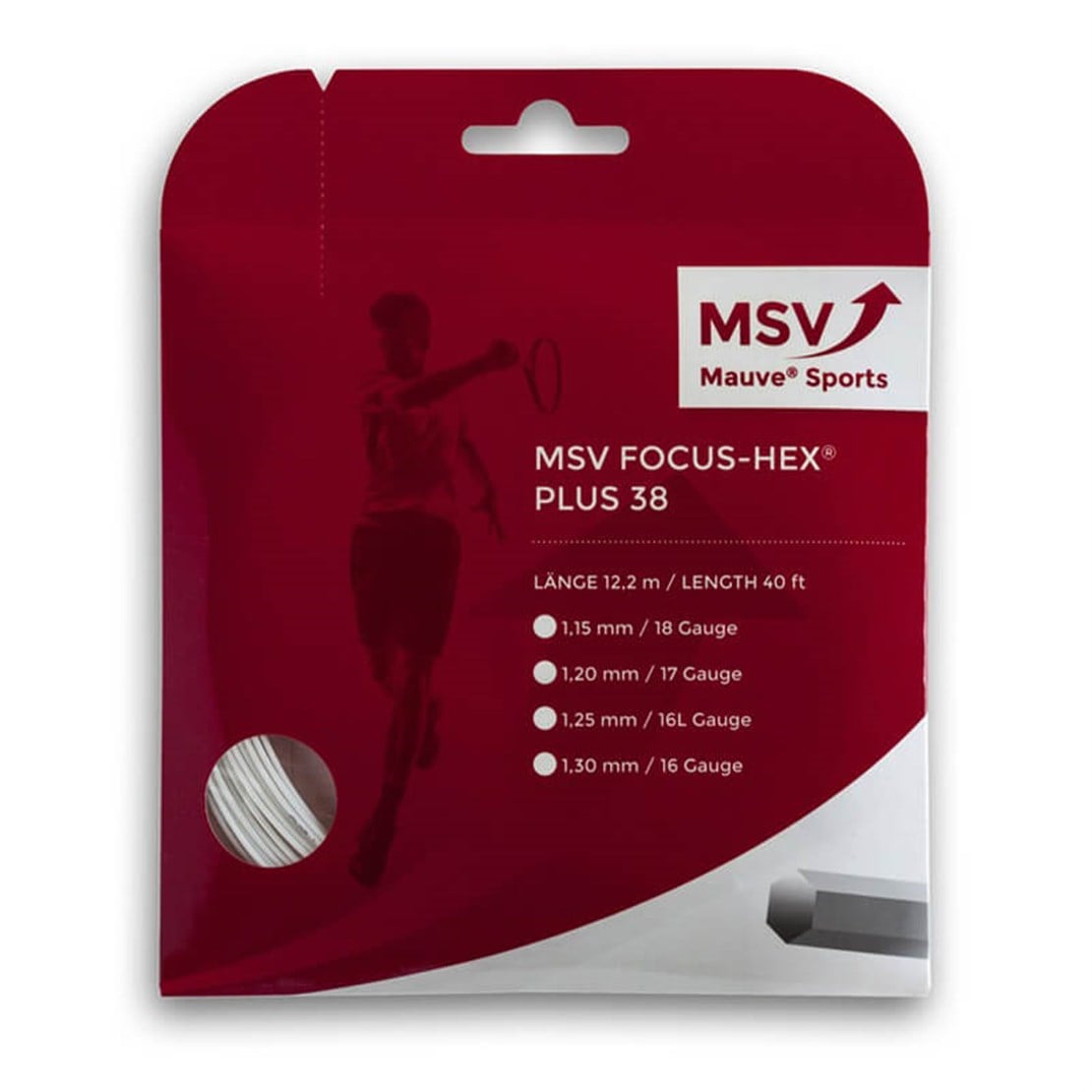 MSVMSV Focus HEX Plus 38 1.25 12M Tekli Kordaj (Beyaz)
