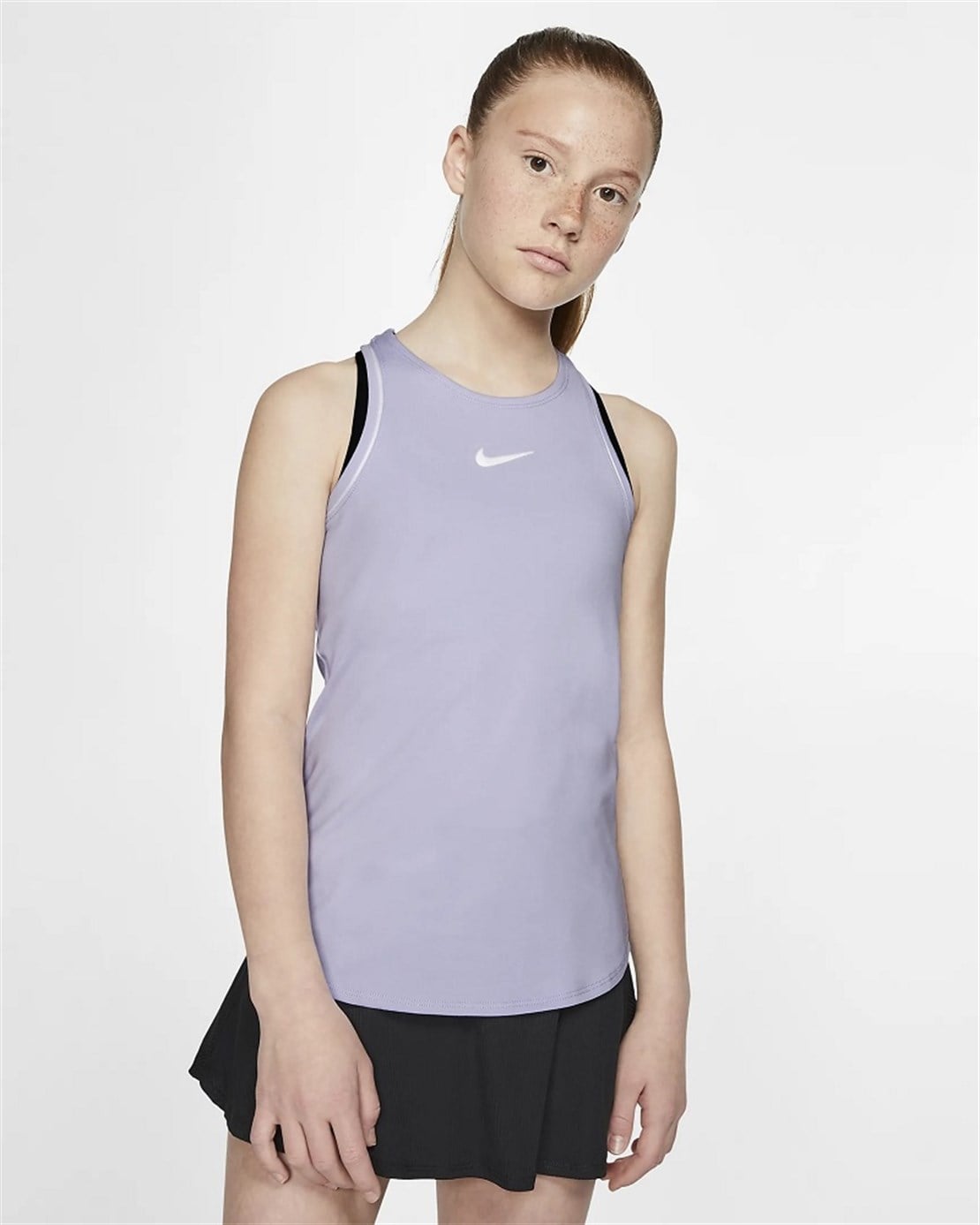Nike Court Dry Kız Çocuk Tenis Üstü