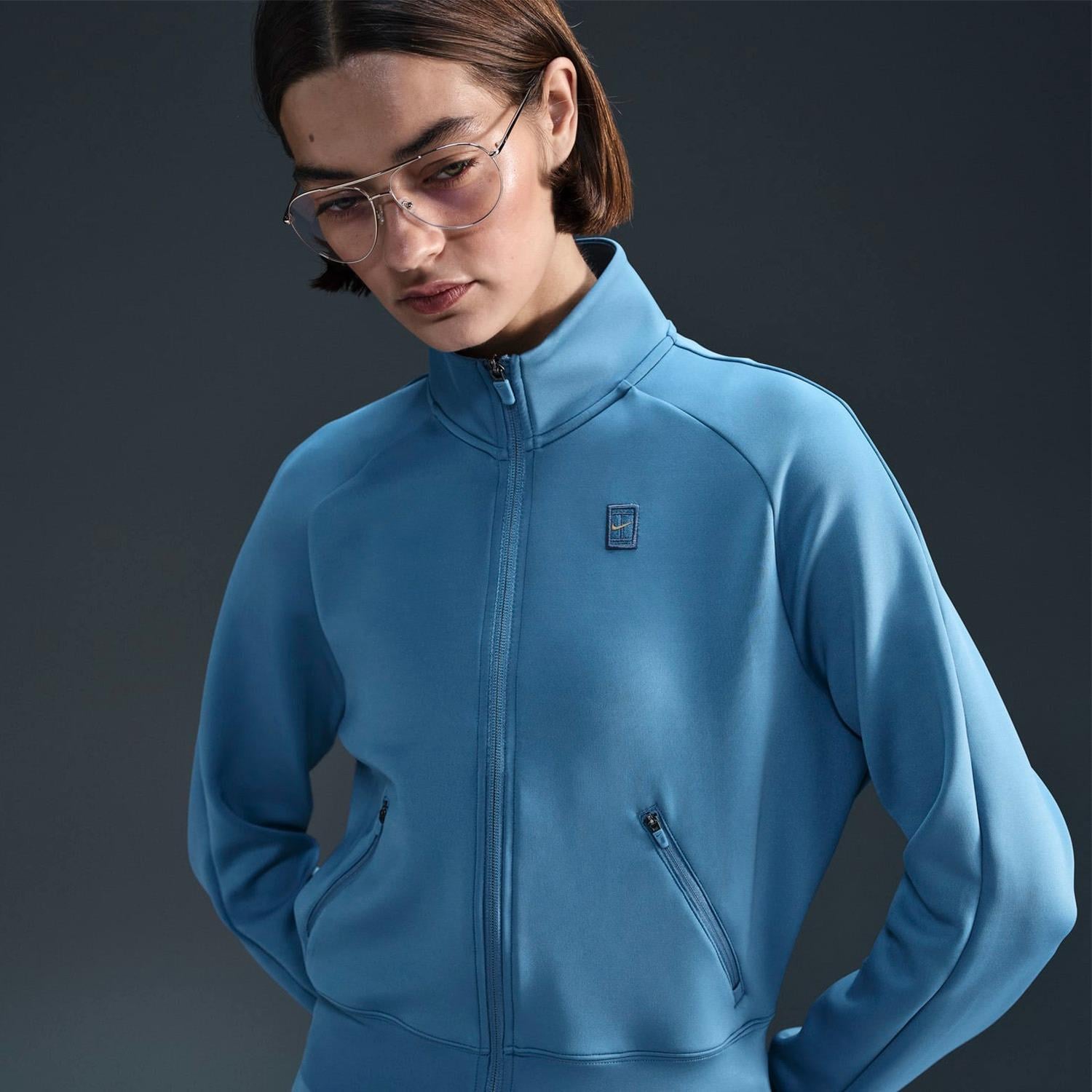 Nike Court Heritage Logo Kadın Tenis Ceketi