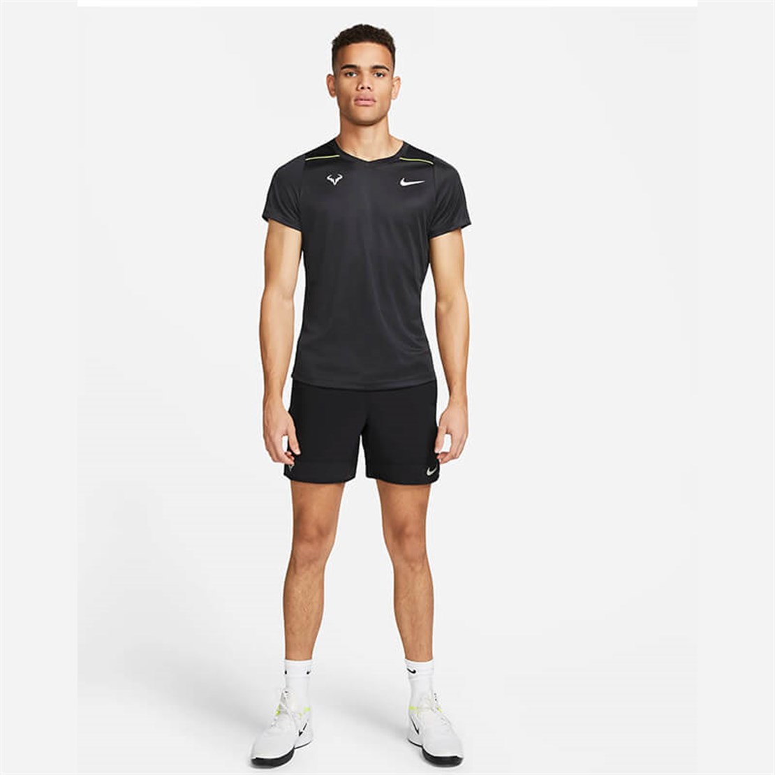 Nike Dri-FIT RAFA Challenger Kısa Kollu Erkek Tenis Üstü
