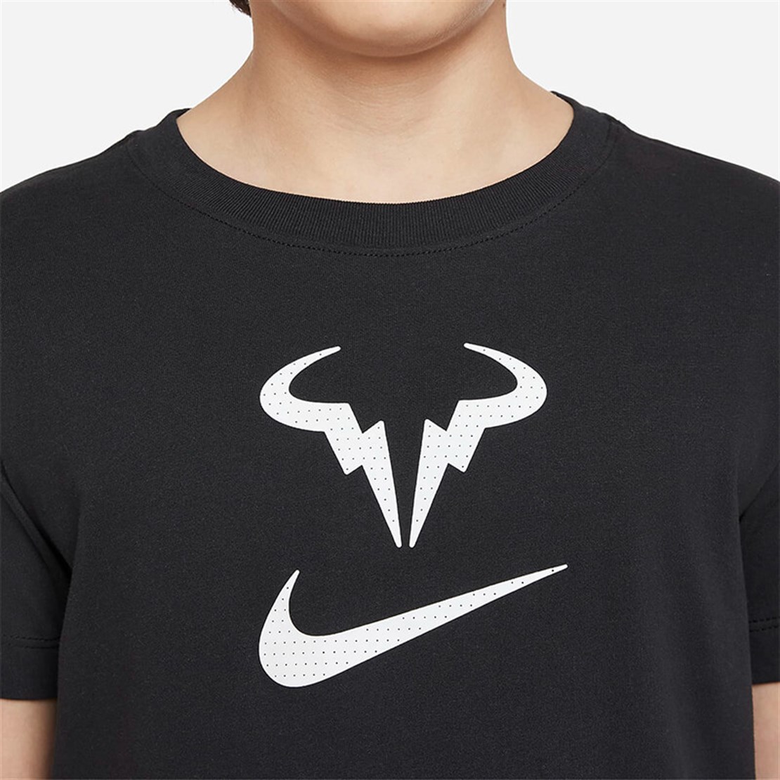 Nike Dri-Fit Rafa Erkek Çocuk Tenis Tişörtü