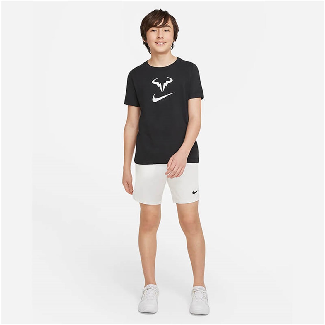 Nike Dri-Fit Rafa Erkek Çocuk Tenis Tişörtü