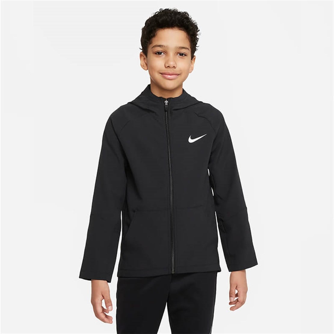 Nike Dri-FIT Dokuma Erkek Çocuk Antrenman Ceketi