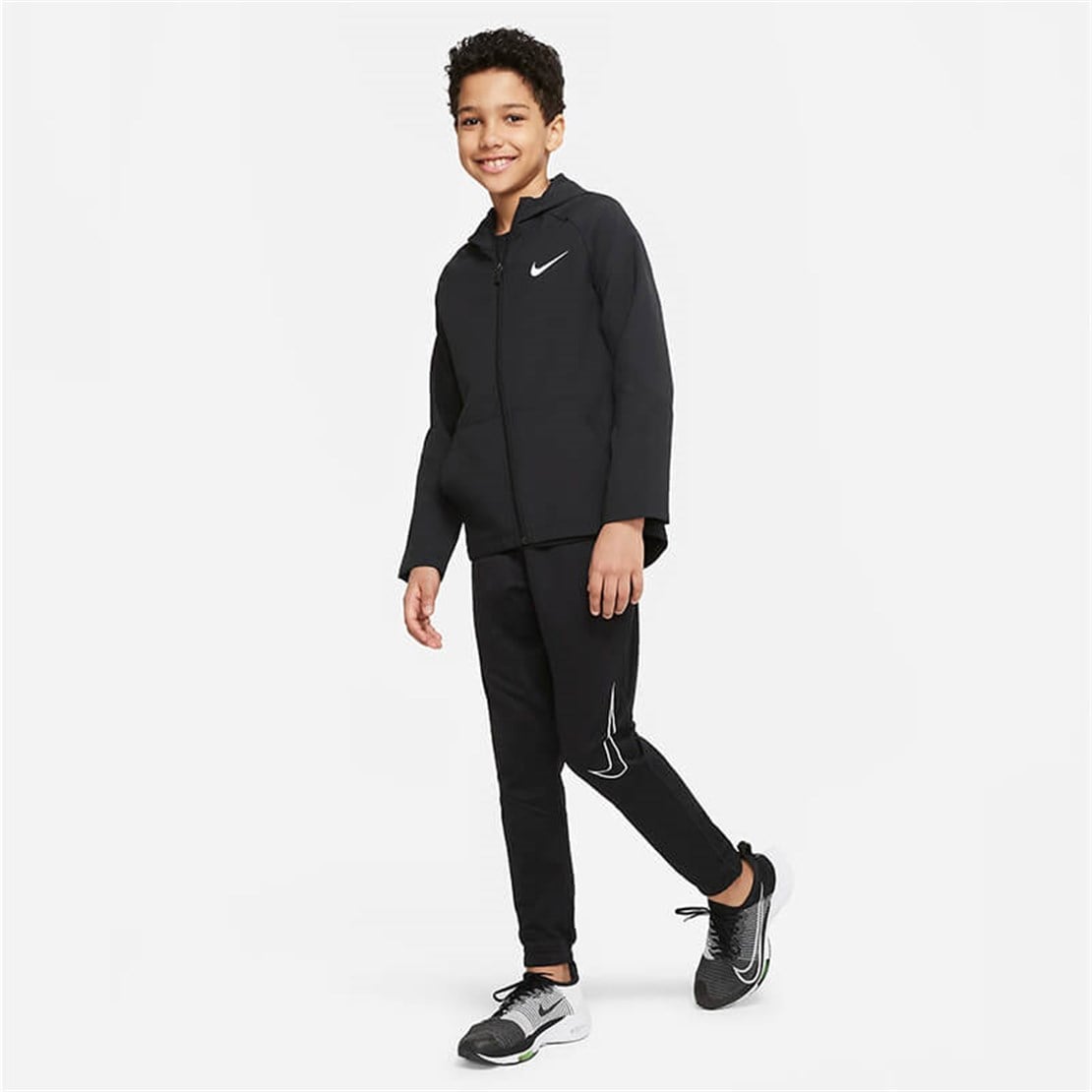 Nike Dri-FIT Dokuma Erkek Çocuk Antrenman Ceketi