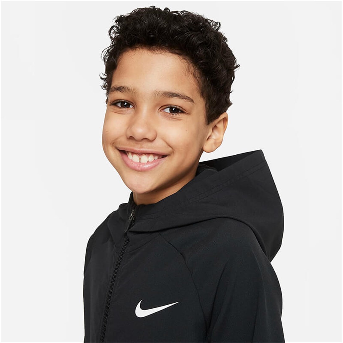 Nike Dri-FIT Dokuma Erkek Çocuk Antrenman Ceketi