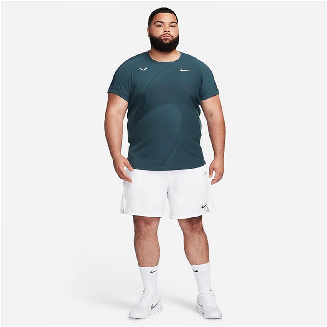 NikeRafa Dri-FIT ADV Kısa Kollu Erkek Tenis Üstü