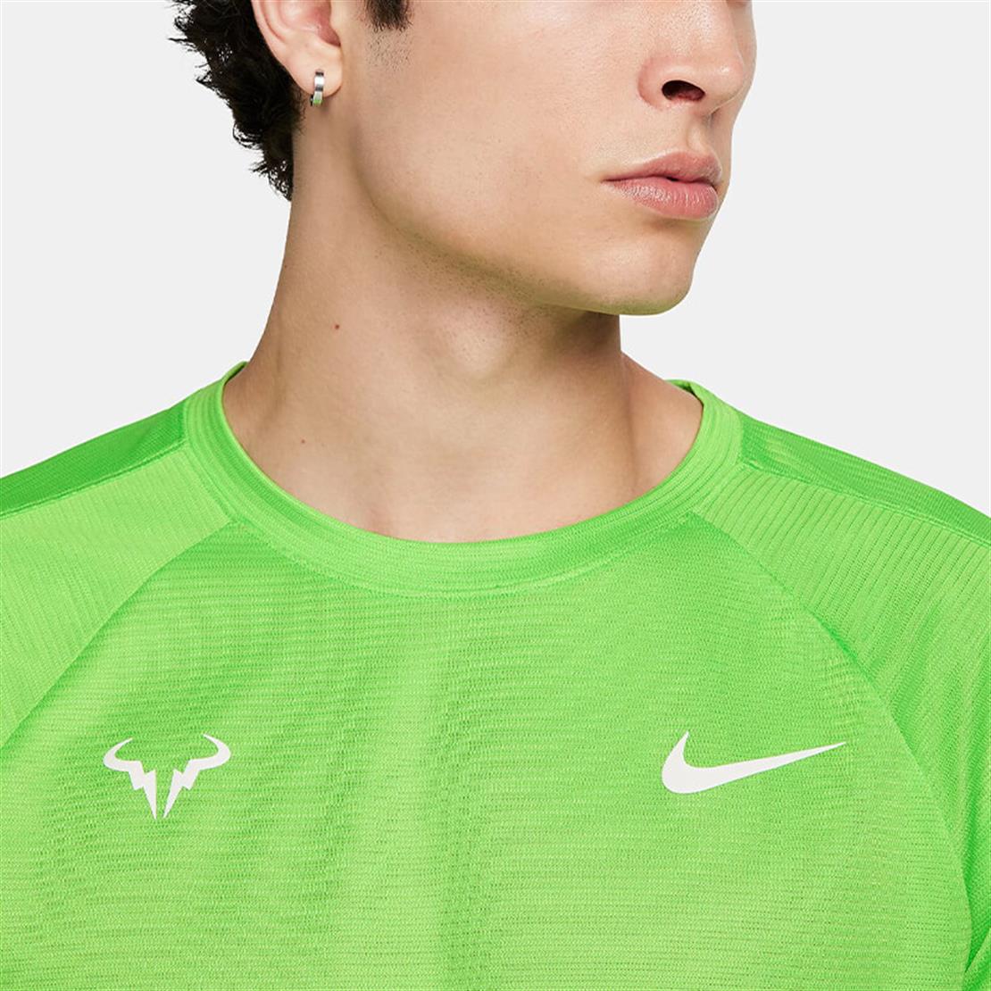 Nike Dri-FIT Rafa Challenger Kısa Kollu Erkek Tenis Üstü