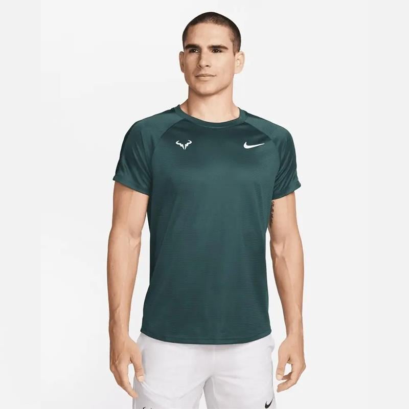 Nike Dri-FIT Rafa Challenger Kısa Kollu Erkek Tenis Üstü