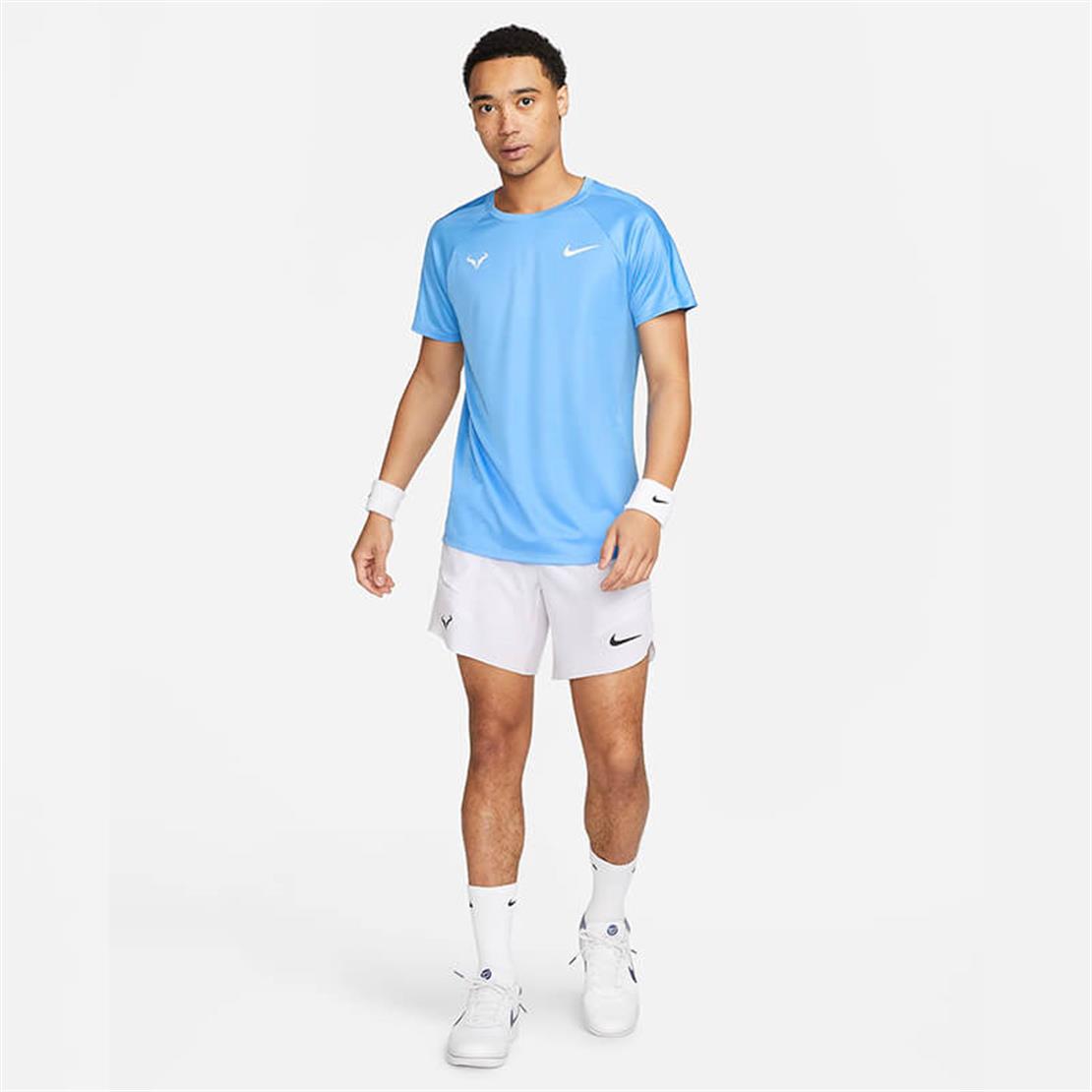 Nike Dri-FIT Rafa Challenger Kısa Kollu Erkek Tenis Üstü