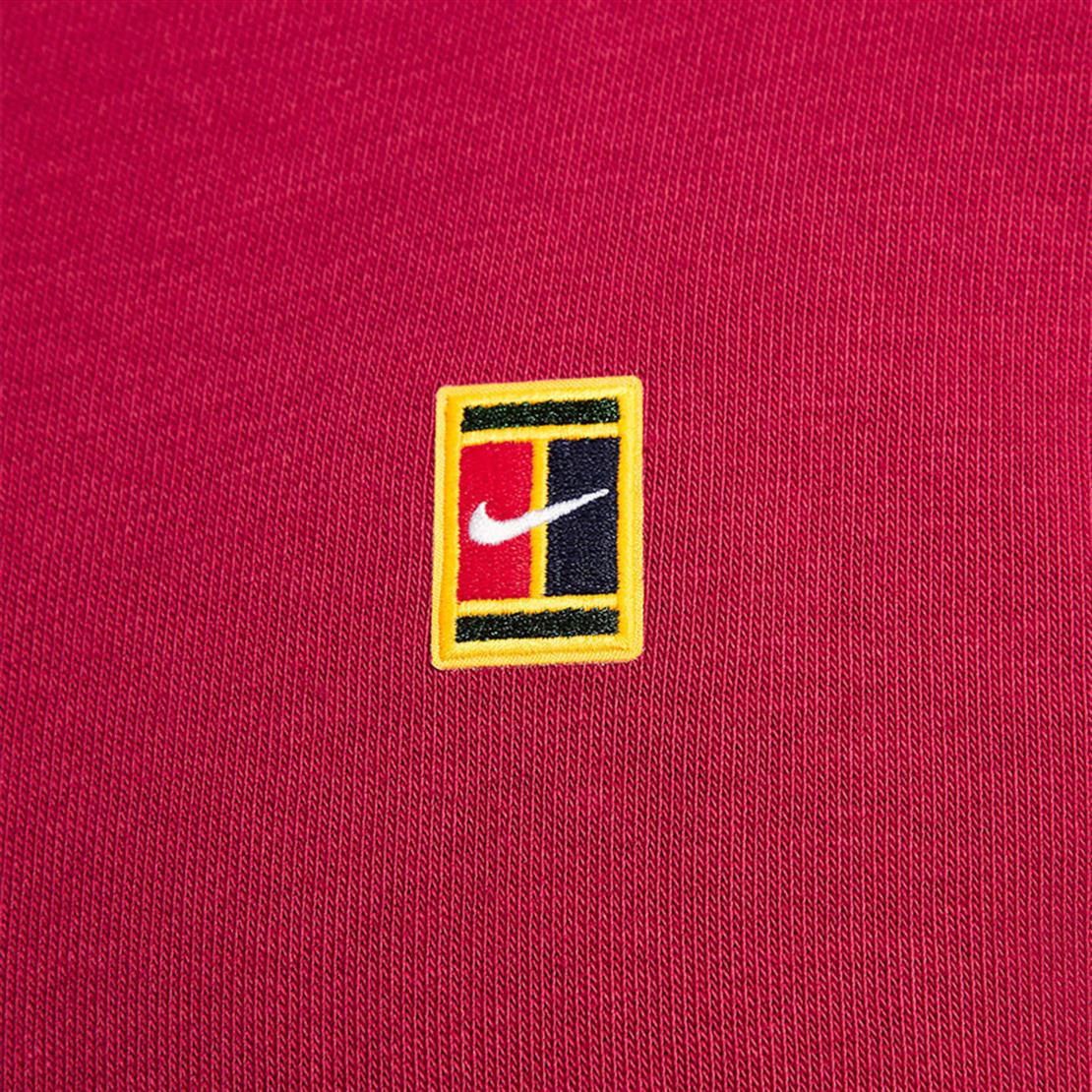 NikeCourt Dri-FIT Heritage Fransız Havlu Kumaşı Kadın Tenis Üstü